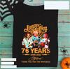 Jimmy Buffett 76 Years 1946-2023 Thank You for the Memories Music Shirt Unisex T-Shirt