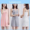 Elegant Women Tank Top Cami Mini Short Dress With Adjustable Spaghetti Straps