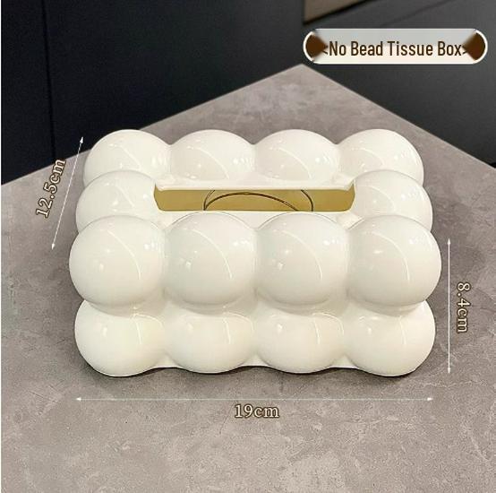 Luxuriöse Zuckerwatte-Taschentuchbox für Zuhause und Restaurant