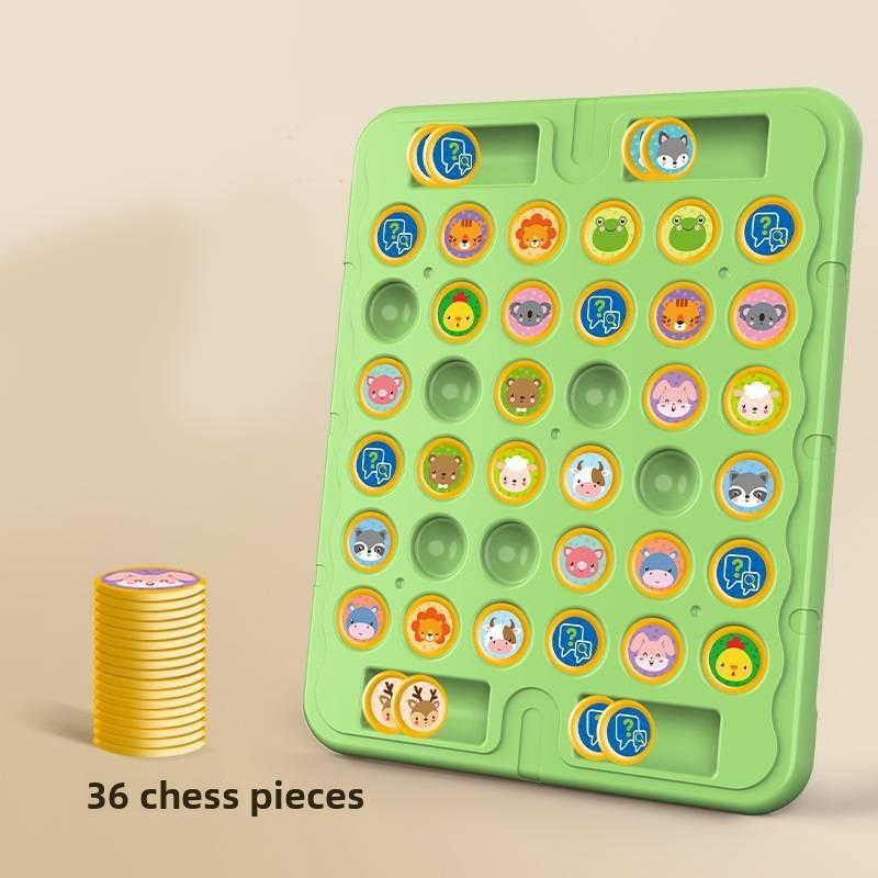 

Детская игра-головоломка с переворотом для двух игроков из пластика для когнитивного развития и тренировки концентрации, для выкладки в супермаркете Animal