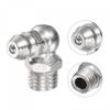 uxcell Nipple, Fittings, Nickel Plated Iron, 90 Degree Fittings, M8 x