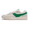 Li Ning Zhengrong 92S Antidérapant Amorti Résistant à l'abrasion Bas Skateboard Chaussures Femme Blanc Vert AEPU024-3