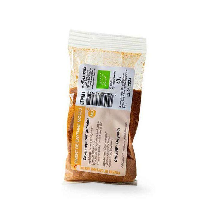 Organic Ground Cayenne Pepper - 40 G