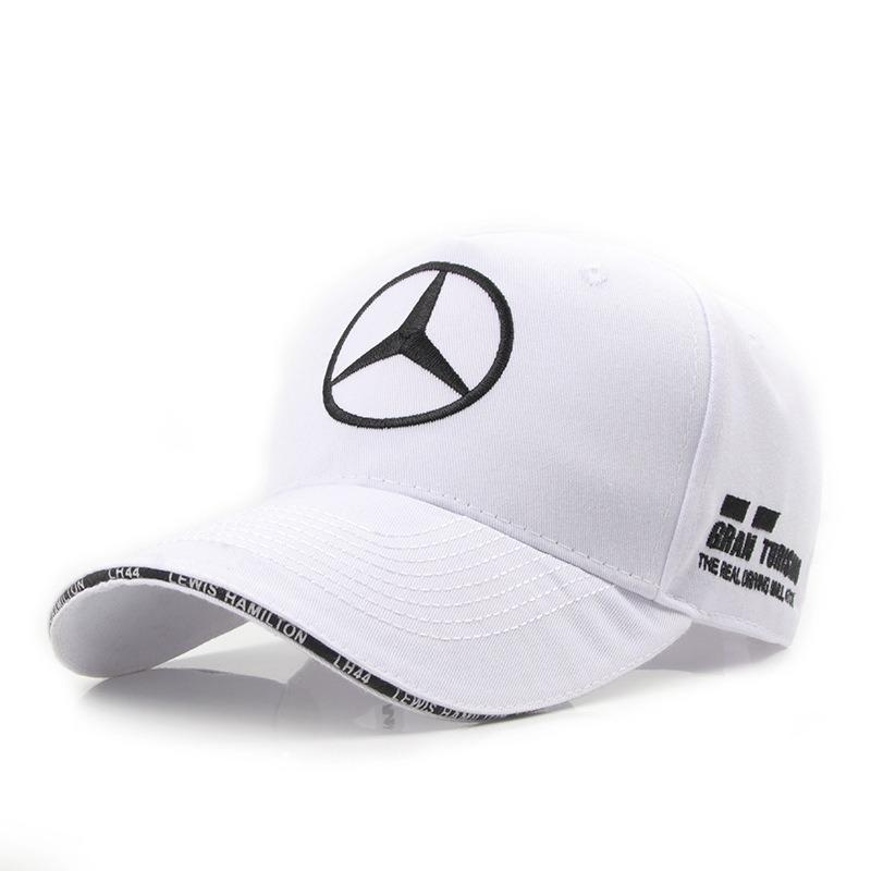 CRX1 Car Outdoor Sport Visor Cap Embroidery Baseball Casual Cap For Mercedes Benz AMG C200 C300 W108 W124 W126 W168 W169 W176 Sticker