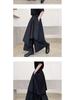 Yohji Yamamoto Men's Dark Irregular Japanese-style Ribbon Pants - Samurai Kendo Skirt Design for Summer