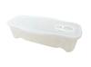 Inomata Chemical Microwave Cooker for Boiling Spaghetti and Clear Boils Includes Pasta and Vegetable Peeling Sponge Set [Bonus Set] Pasta, White, 1-2
