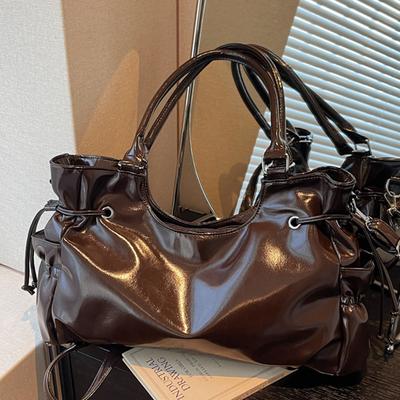 Sac à bandoulière tendance rétro texturé pour femme, automne nouveau, à la mode, fan de Spice Girl, sac aisselle voiture