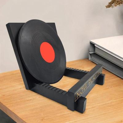 Stolní držák vinylových desek, organizér, příslušenství, víceúčelová ozdoba, stojan na LP desky pro CD