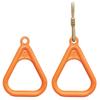 Hanging Straps Rings for Kids Strength Training Rings Indoor Playground Equipment Gymnastic Kids Fitness Workout Rings