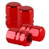 4Pcs Dustproof Aluminum Valve Caps Universal Tire Stem Covers For Car Truck Moto
