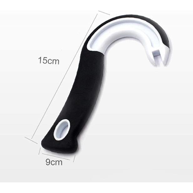 Small Hands, Seniors Easy to open Ergonomic Can Ring-Pull Helper J Shape Ring Pull Can Opener Ring Hook Pulling Jar Opener Manual Ring-Jar Opener for