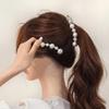 Claw Crabs Crystal Hairpins Women Banana Clips Ponytail Holder Korean Hair Clips Vertical Clamp