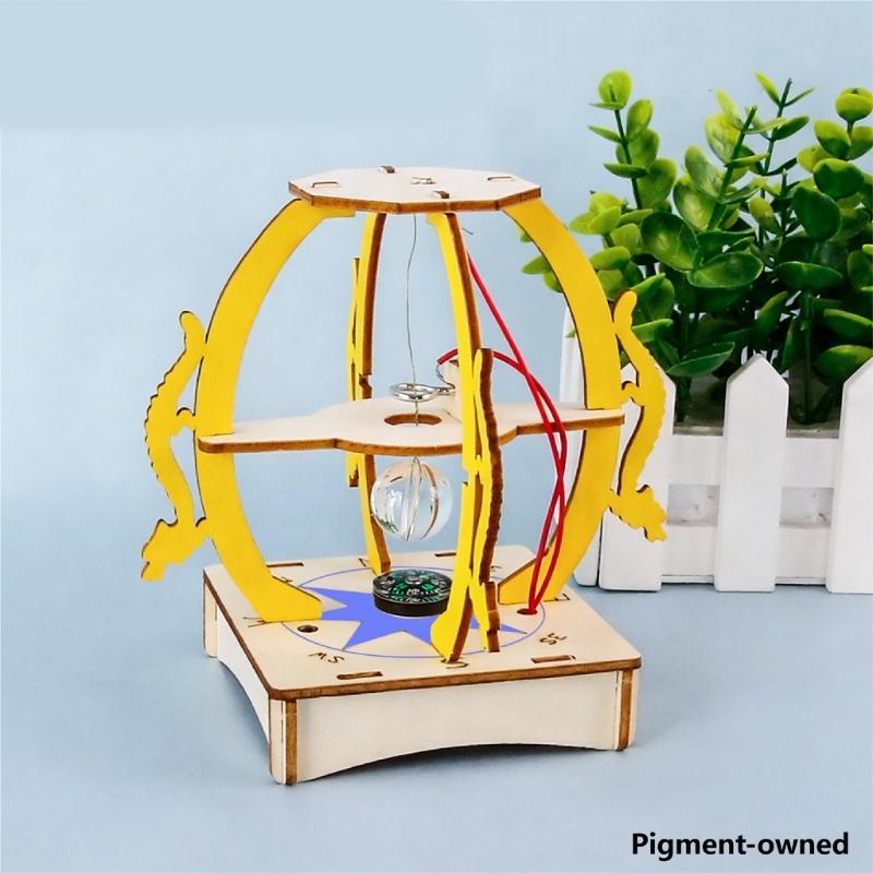 Educational Wooden Earthquakes Alarm Maker Earthquakes Detector Model Set For Students STEM Activity And School Projects