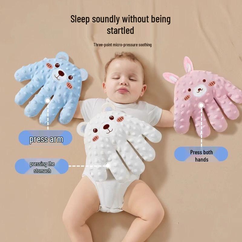 עזר שינה לתינוק: בובה אוטומטית מרגיעה עם טפיחות להקלה על קוליק, רפלוקס וגזים