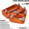 Motorrad Faltbarer Bremshebelspitze CNC für 690 Enduro R/SMC R 790 890 950 990 1050 1090 1190 1290 Adventure R/S/T Orange
