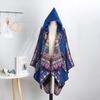 Large Shawl Cape For Men And Women With Hats In All Seasons, Thickened Scarf For Travel To Keep Warm, Literary Wear Cape