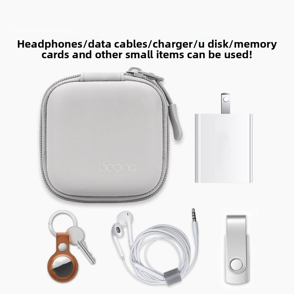 Hard Shell Digital Gadget Case Protective Cover Earphone Storage Box  Data Cable Bag