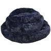 Panier rond 50 x 18 x 32 cm Bleu fonce