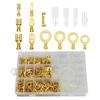 1000PCS Male Female Cable Connector Crimp Terminals 2 8 4 8 6 3mm Electrical Connectors with Insulating Sleeves