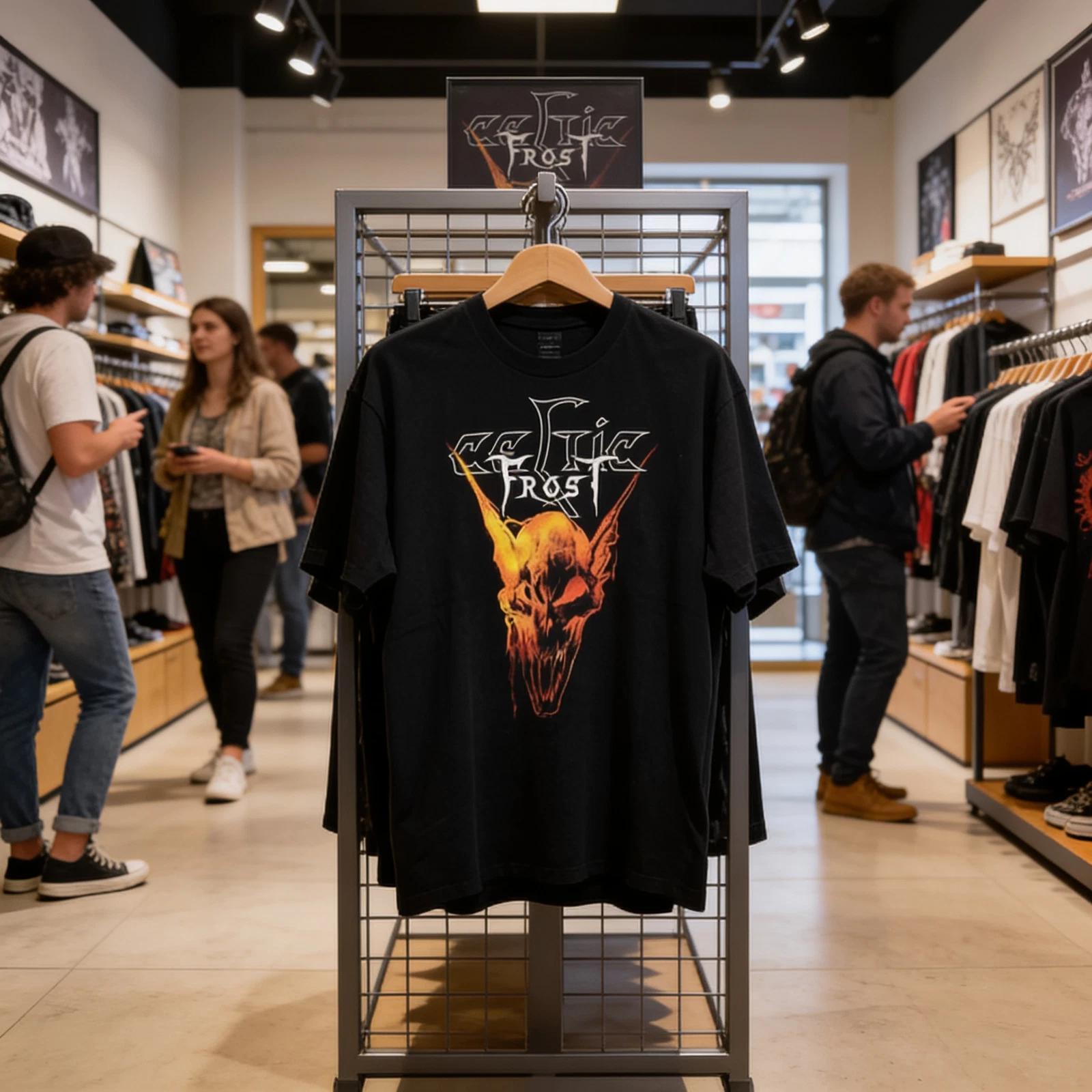 

ВИНТАЖНЫЙ CELTIC FROST Унисекс Взрослый Все Размеры Короткий Рукав S