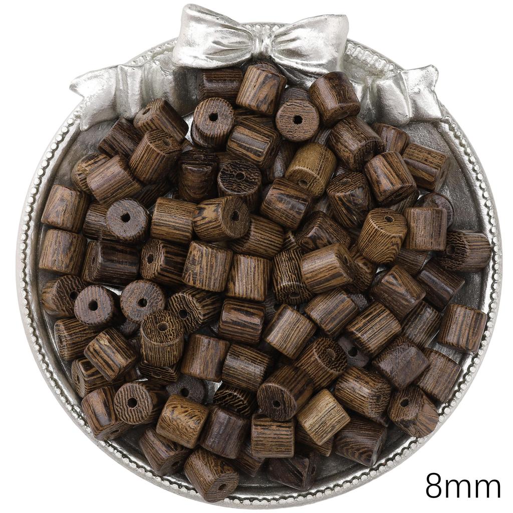 Wood Round Loose Beads For DIY Jewelry Making Bracelet Necklace