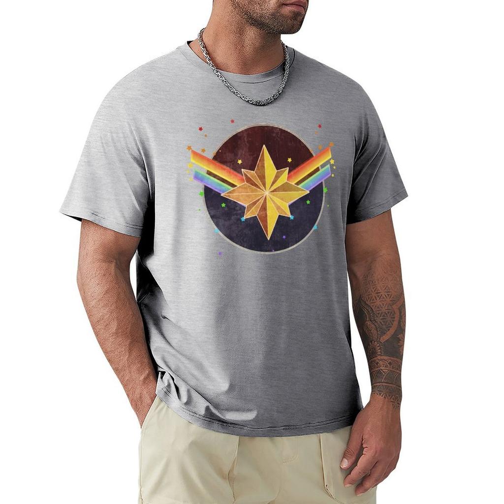 Rainbow Captain 2 T-Shirt Grafik T-Shirt Vintage Vintage Anime Shirt Kawaii Kleidung Herren Vintage T-Shirts