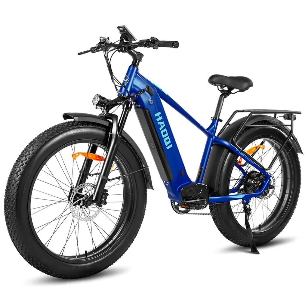 HAOQI Eagle 2.0 Step Over All-Terrain Adult Electric Bike 48V20Ah Battery 250W Motor Electric Bicycle  26 Inch Off-Road Tires E-Mountian Bike