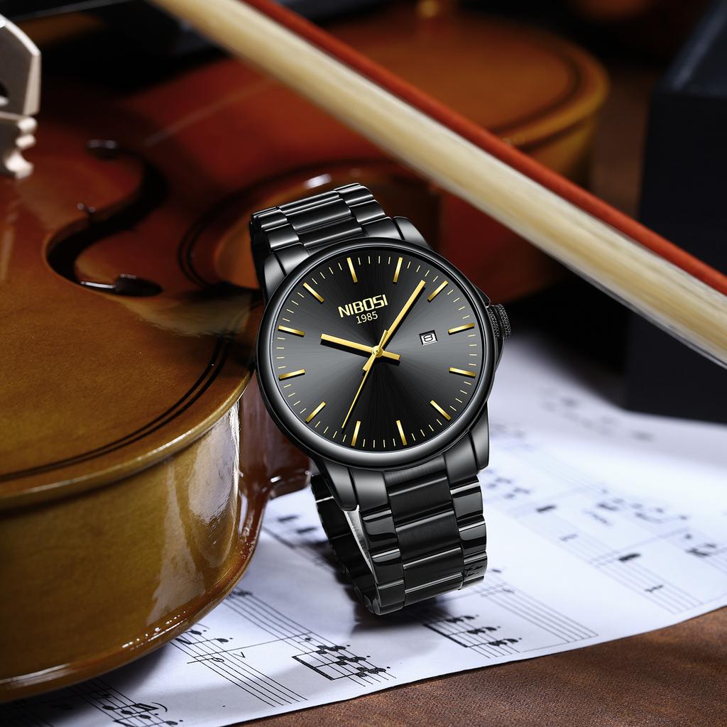 Fashion Brand Men'S Watch Simple New Waterproof Calendar Quartz Watch Live Broadcast Explosion