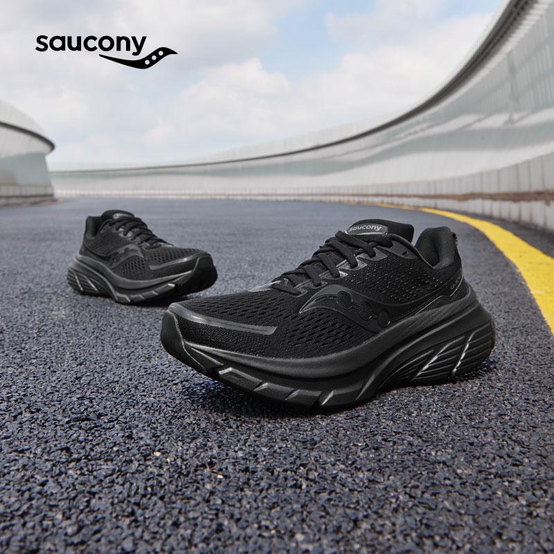 SAUCONY Guide 17 Triple Black Heren Sneakers S20936-200