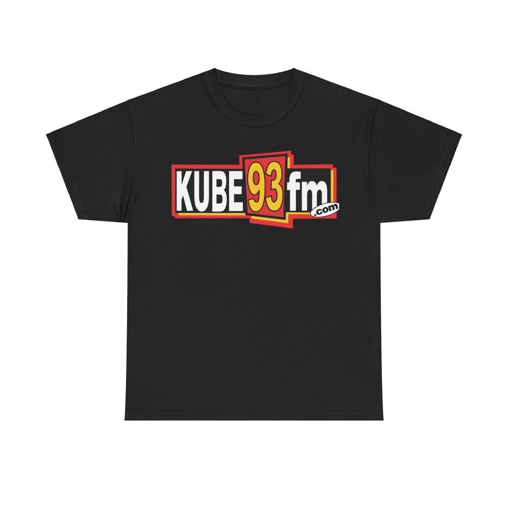 Kube 93 FM Seattle Washington Logo Radio Station Tshirt Unisex T-Shirt XXXL