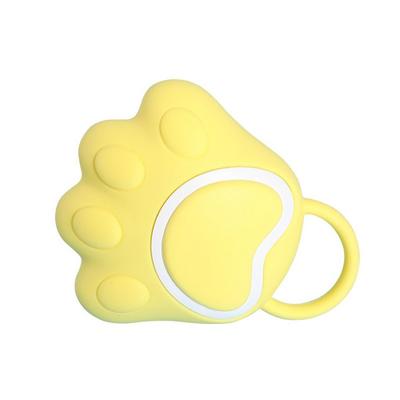 Pastel Pet Haustier Pastell Silikon Badebürste GRATIS, Gelb, 1 Stück, Koreanisches Haustiershampoo