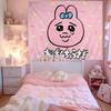 OOpanchu UUsagi Cartoon Cute Cartoon Tapestry For Living Room Home Dorm Decor INS Home Decor