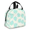 Leaves Leak Proof and Reusable Refrigerated Lunch Bag - Durable Compact School Lunch Box for Women Men Children