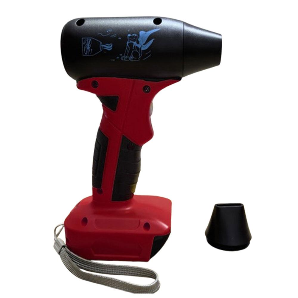 18V Mini Brushless Motor High-power Battery Air Blower Speed Wind 45m/s Wireless Dust Removal Blower for Makita Dewei Battery