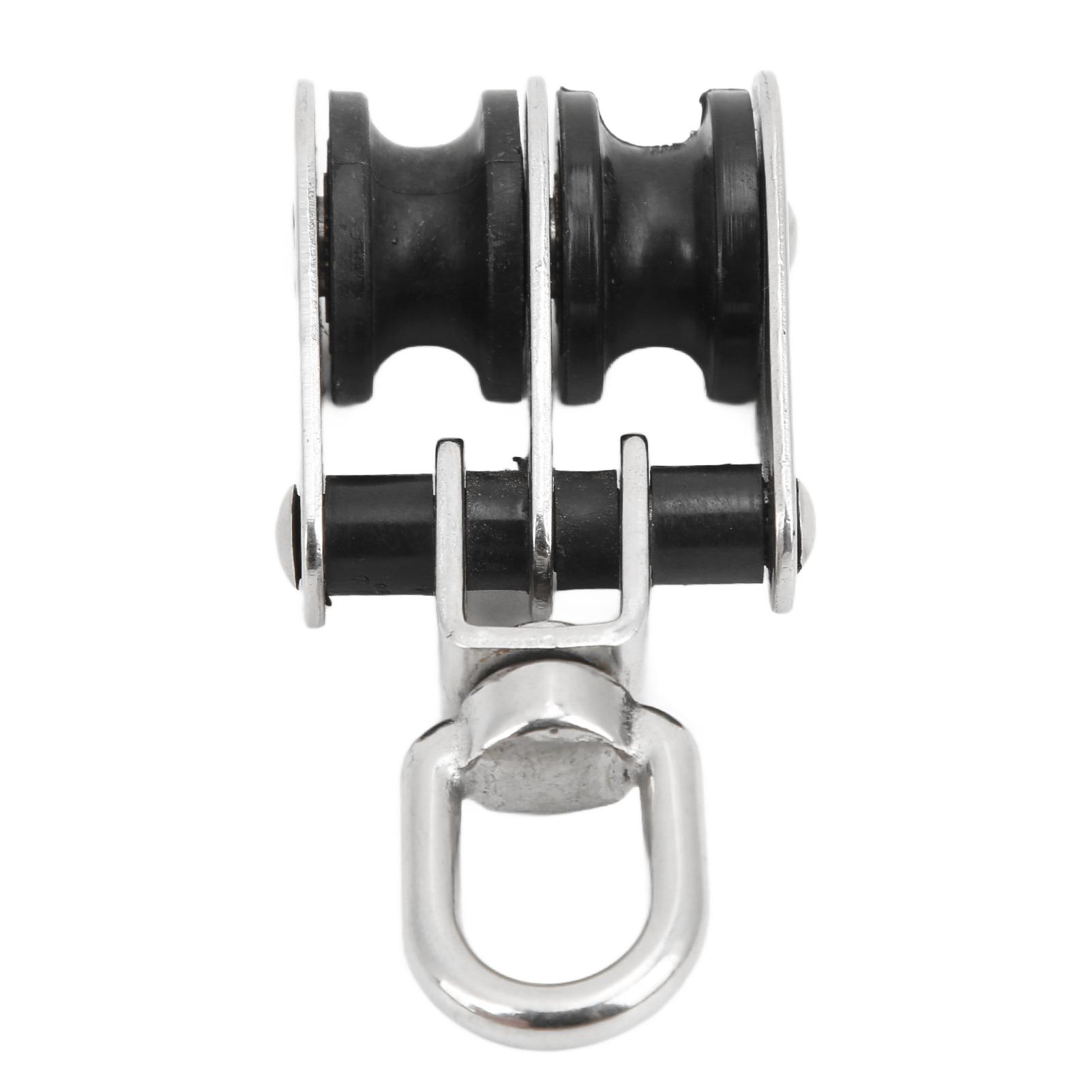 

25mm 1in Marine Pulley Rotatable 304 Stainless Steel Waterproof Corrosion Resistant