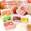 Super Soft Slow-Rebound Boxed Cake Fidget Toy Slow-Rebound Toy Stress Relief Fidget Toy Realistic Dessert Stress Relief Toy