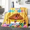 Hey Duggee Theme Printed Blanket - Perfect for Couch, Bed, Travel & Outdoor Use | Machine Washable, Cozy & Durable.