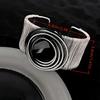 1pc of European and American Style Heavy-duty Hand-wound Coil Bracelet, Fashionable Design, Light Luxury Temperament, Punk Arm Ring