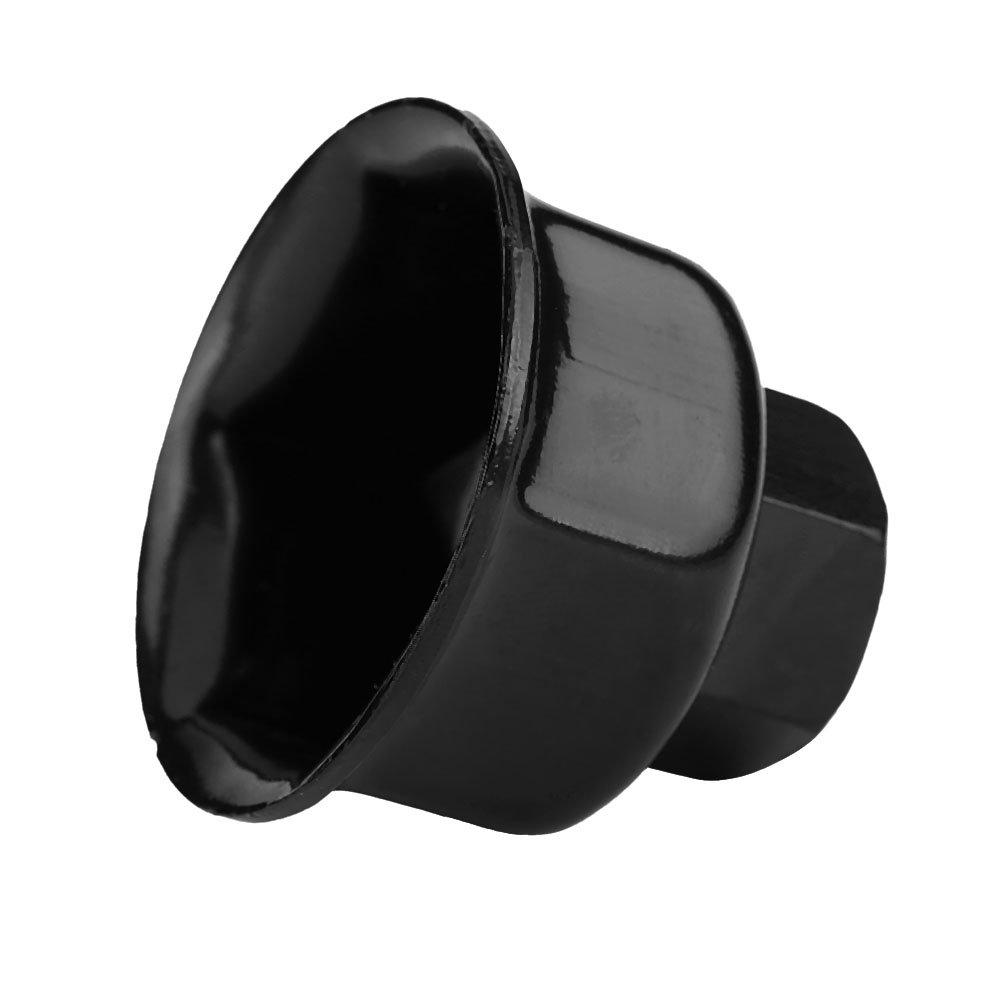 Filter Wrench 32mm 3/8" Cap Socket Drive Remover Tool for Buick (5*5*4cm) (Black)