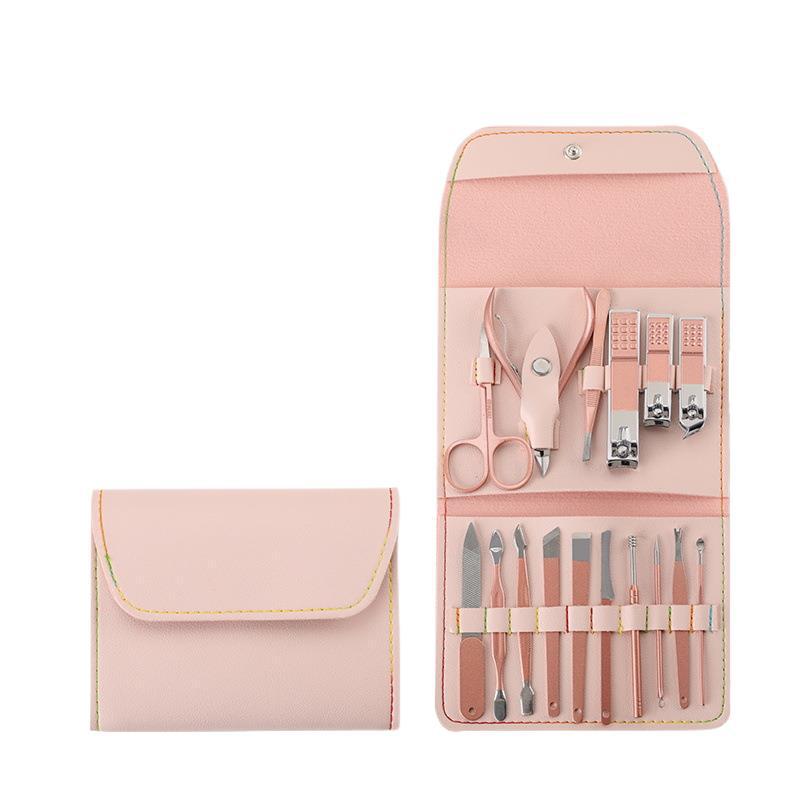 Stainless Steel 16-Piece Nail and Beauty Set