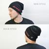 AVIREX Strickmütze Waffelstrick Beanie, (Grau)