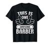 Barber Dad Haircut Funny Barbershop Hairstylist Grooming T-Shirt