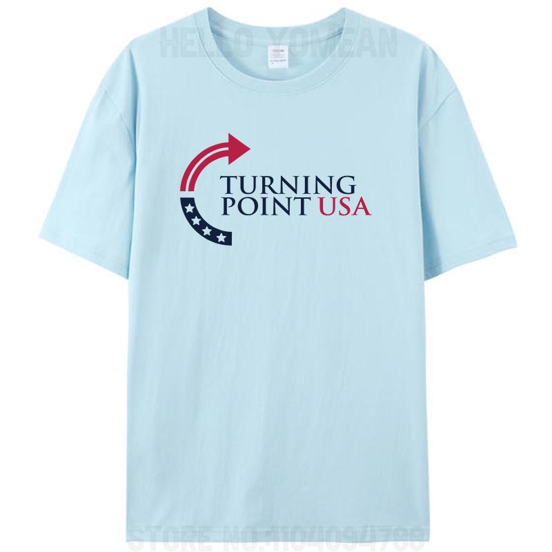 This Is The Turning Point USA TPUSA Freedom Charlie Women Men's 100% Cotton T-Shirt Casual Tees Shirts Tops
