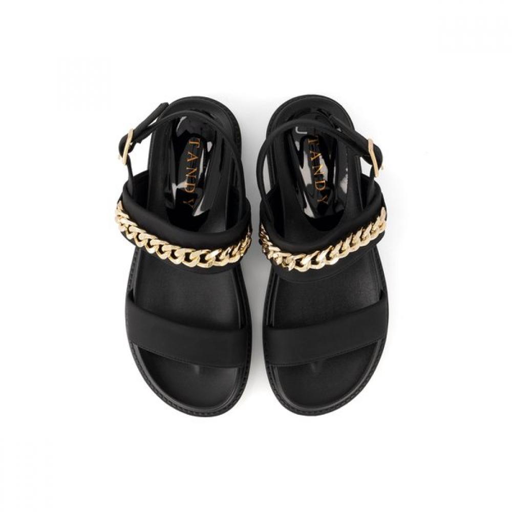 Tandy Damensandalen Schwarz J1551