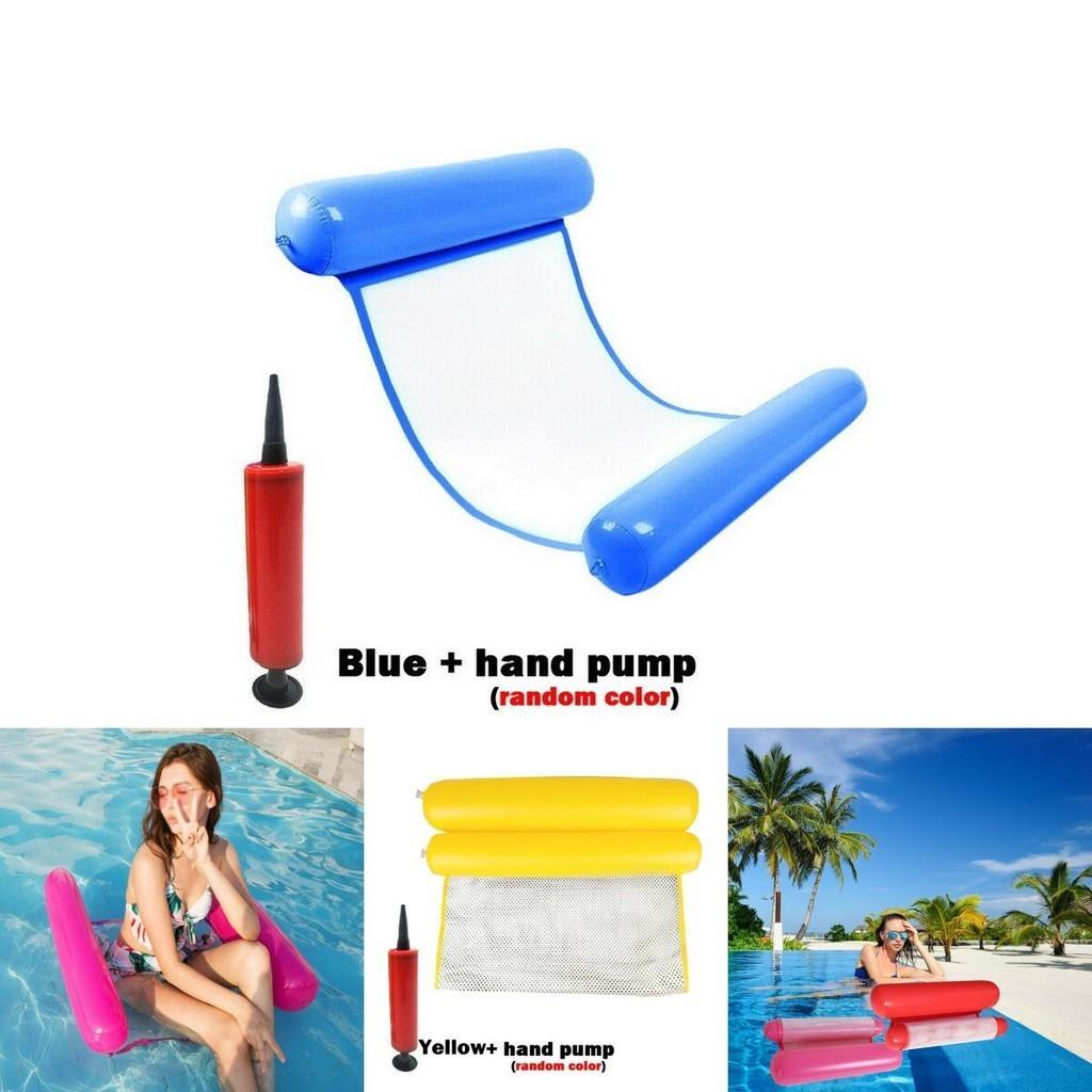 Luksusowy dmuchany hamak wodny do pływania dla maksymalnego relaksu i zabawy w basenie