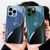 Mignon Tigre Doré Marron Pour iPhone 16 E 15 14 13 Plus 12 mini 11 Pro Max 11Pro XR Xs X 7 8 Plus 16E Coque de Téléphone en Verre Trempé