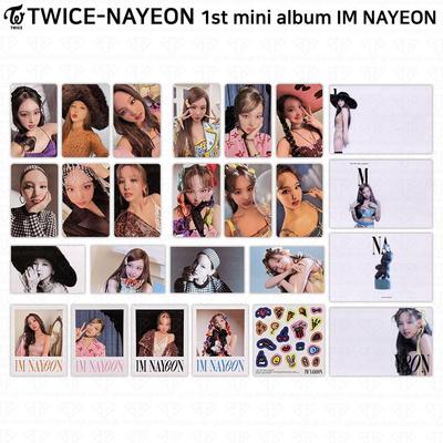 Nayeon 1st Mini Album I'm Nayeon Official Photocard Business Card Clear Postcard