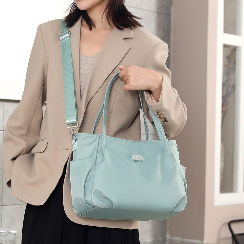 Fashionable Nylon Oxford Cloth Single Shoulder Crossbody Bag, Casual and Versatile, Lightweight Tote, Large Capacity Women's Bag
