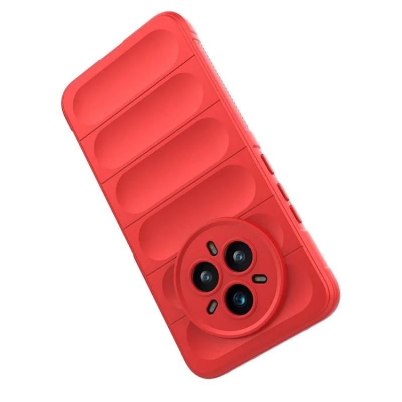 For Realme 14 Pro+ 5G TPU Case WANLONFENG HD Series Anti Slip Phone Cover with Tempered Glass