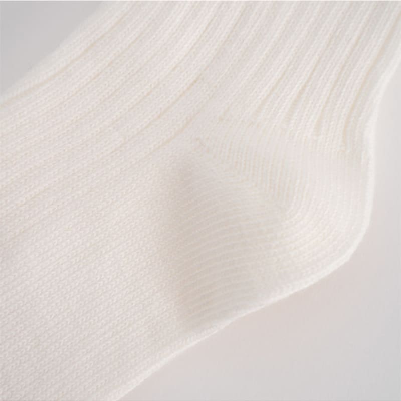 ROND&DEMARRER [Unisex] Signature Strick Socken Mittlere Wade (Gestreifte Version)